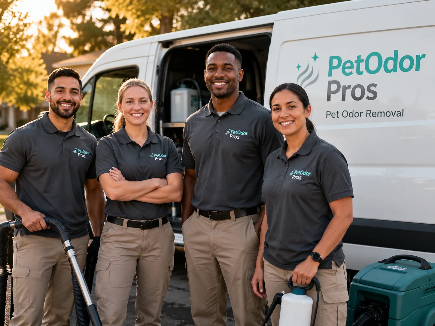 Pet Odor Removal team serving Carsonville, MI